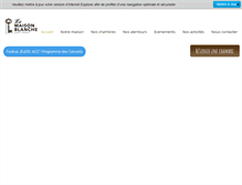 Tablet Screenshot of la-maison-blanche.eu